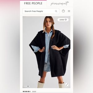 Free people hoodie jacket